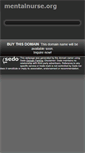 Mobile Screenshot of mentalnurse.org